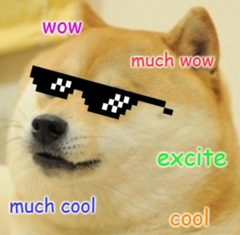 Excited Doge Meme