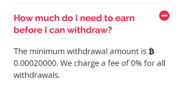 Ourbitco.in withdrawal limit
